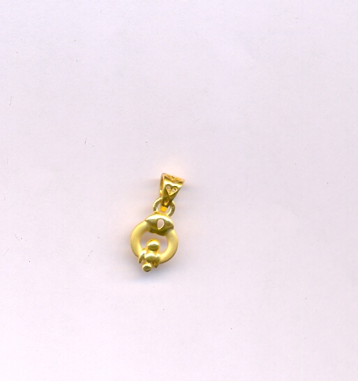 GOLD PENDENT CASTING FANCY