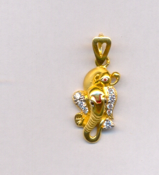 GOLD PENDENT CASTING FANCY