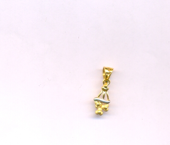 GOLD PENDENT CASTING FANCY