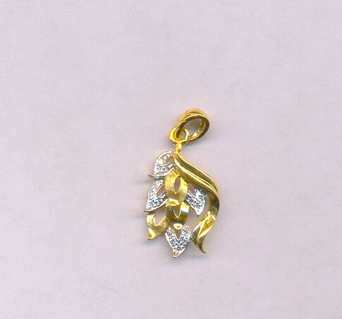 GOLD PENDENT CASTING FANCY
