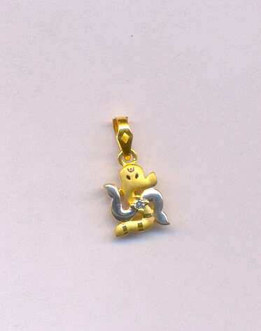 GOLD PENDENT CASTING FANCY
