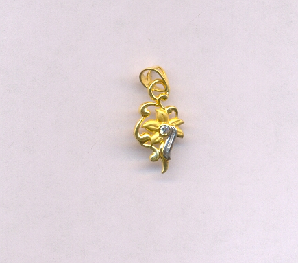 GOLD PENDENT CASTING FANCY
