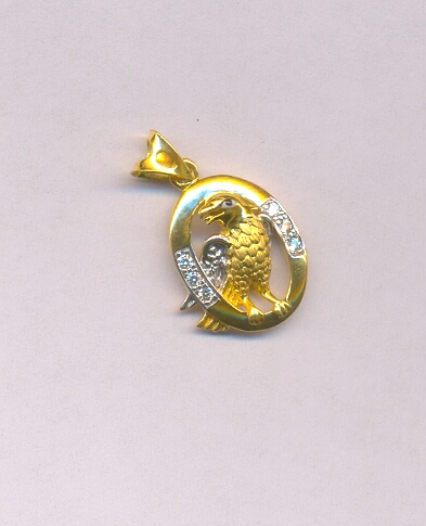 GOLD PENDENT CASTING FANCY