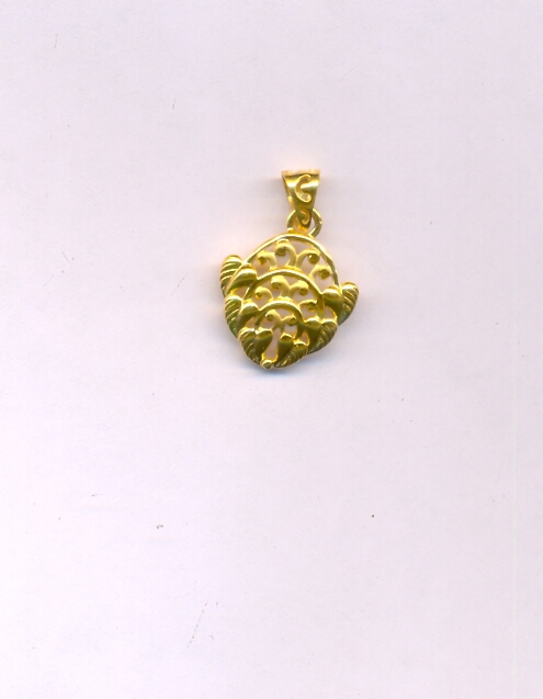 GOLD PENDENT CASTING FANCY