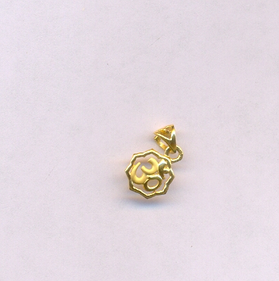 GOLD PENDENT CASTING FANCY