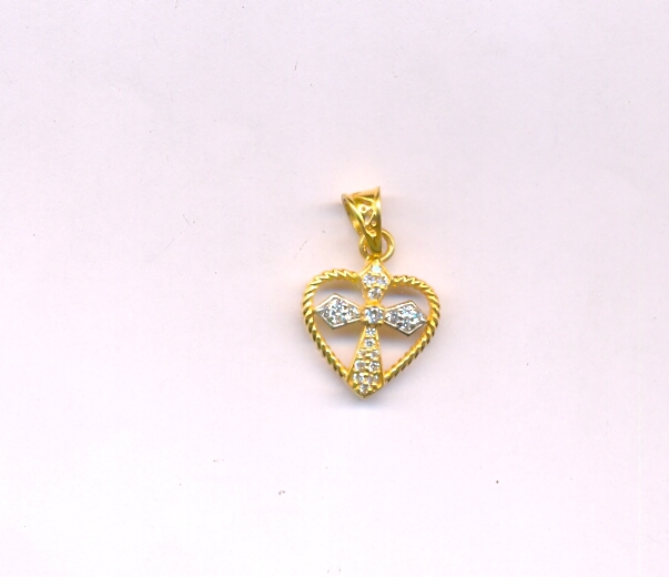 GOLD PENDENT CASTING FANCY