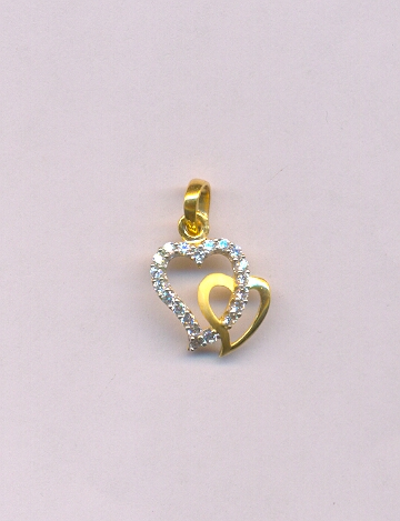 GOLD PENDENT CASTING FANCY