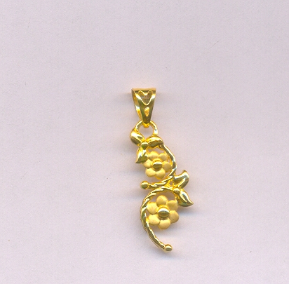 GOLD PENDENT CASTING FANCY