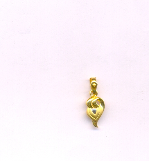 GOLD PENDENT CASTING FANCY