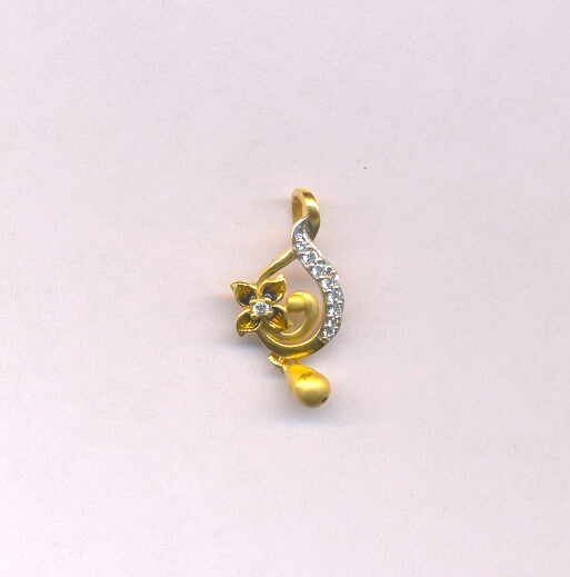 GOLD PENDENT CASTING FANCY