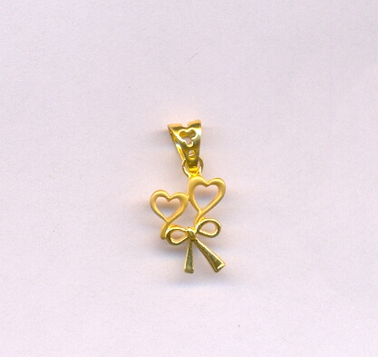 GOLD PENDENT CASTING FANCY