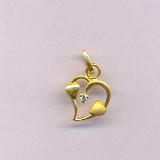 GOLD PENDENT CASTING FANCY