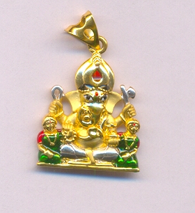 GOLD PENDENT CASTING FANCY