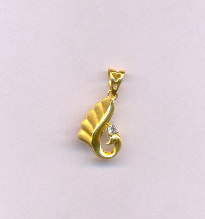 GOLD PENDENT CASTING FANCY