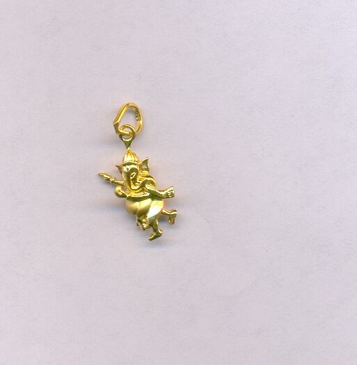 GOLD PENDENT CASTING FANCY