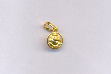 GOLD PENDENT CASTING FANCY