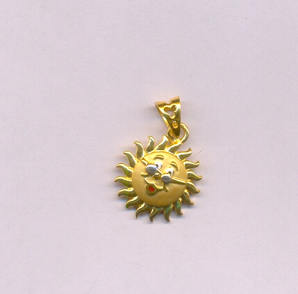 GOLD PENDENT CASTING FANCY