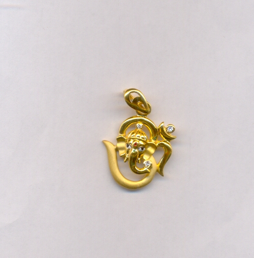 GOLD PENDENT CASTING FANCY