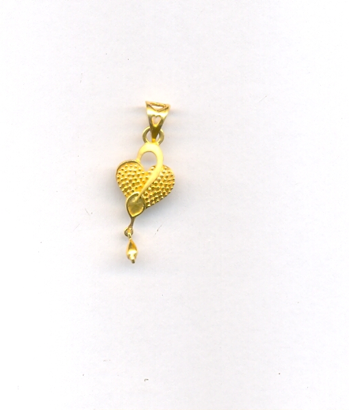 GOLD PENDENT CASTING FANCY