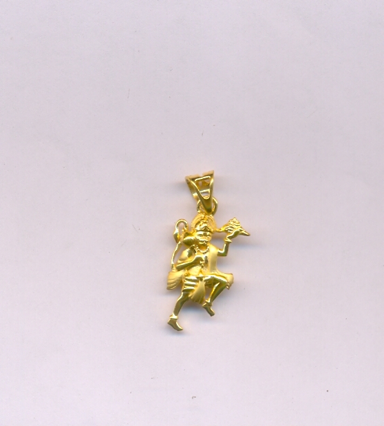 GOLD PENDENT CASTING FANCY