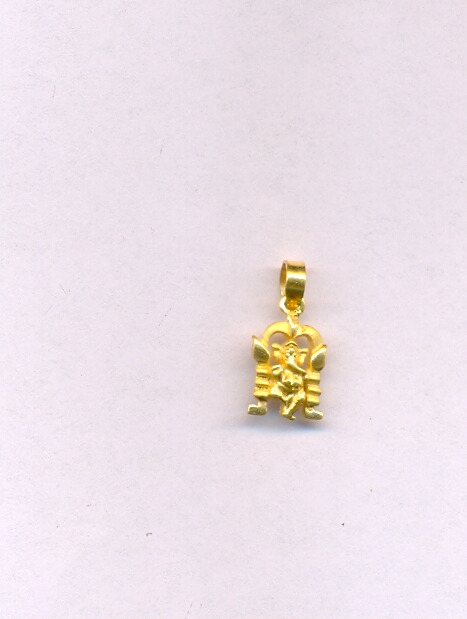 GOLD PENDENT CASTING FANCY