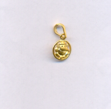 GOLD PENDENT CASTING FANCY
