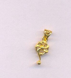 GOLD PENDENT CASTING FANCY