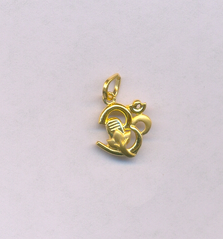 GOLD PENDENT CASTING FANCY