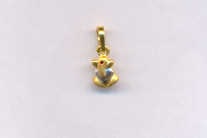 GOLD PENDENT CASTING FANCY