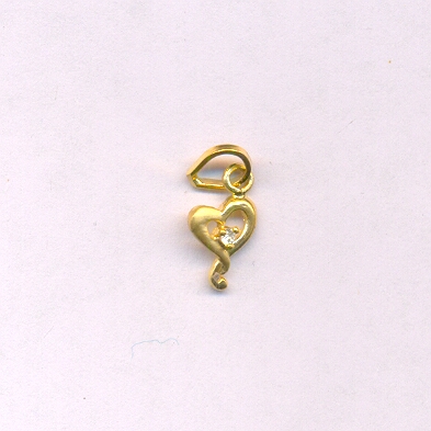 GOLD PENDENT CASTING FANCY