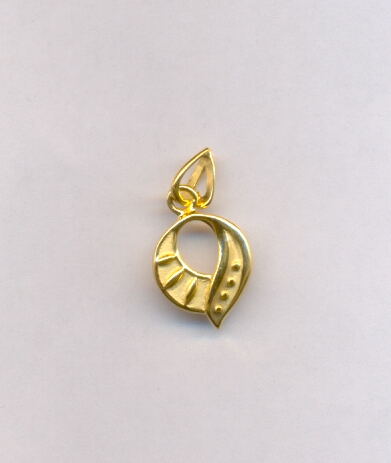 GOLD PENDENT CASTING FANCY