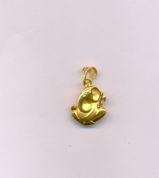 GOLD PENDENT CASTING FANCY