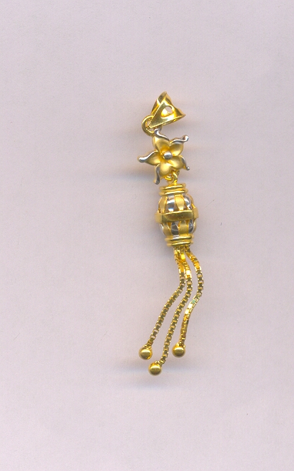 GOLD PENDENT CASTING FANCY