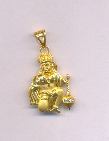 GOLD PENDENT CASTING FANCY