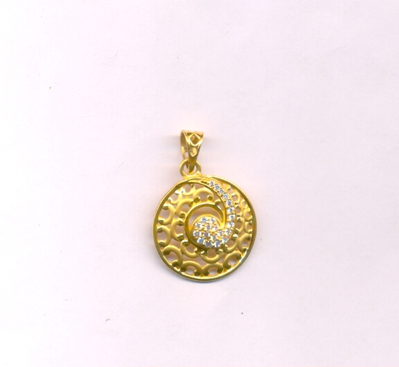 GOLD PENDENT CASTING FANCY