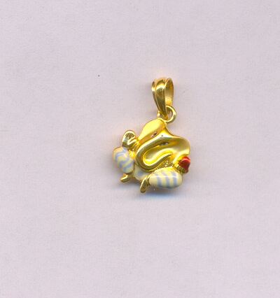GOLD PENDENT CASTING FANCY
