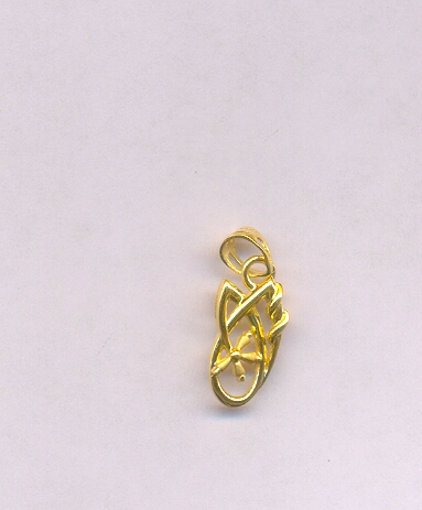 GOLD PENDENT CASTING FANCY
