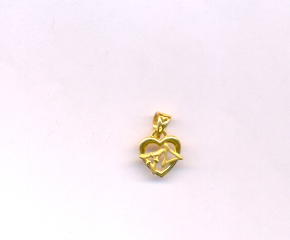 GOLD PENDENT CASTING FANCY