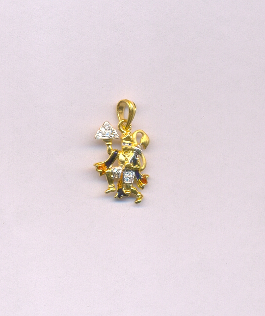 GOLD PENDENT CASTING FANCY