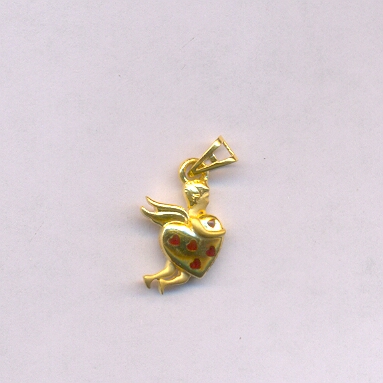 GOLD PENDENT CASTING FANCY