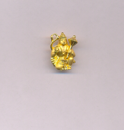 GOLD PENDENT CASTING FANCY