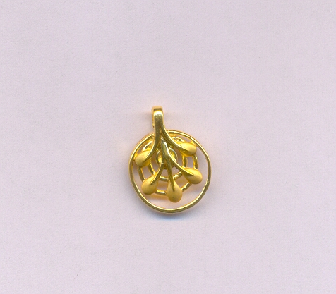 GOLD PENDENT CASTING FANCY