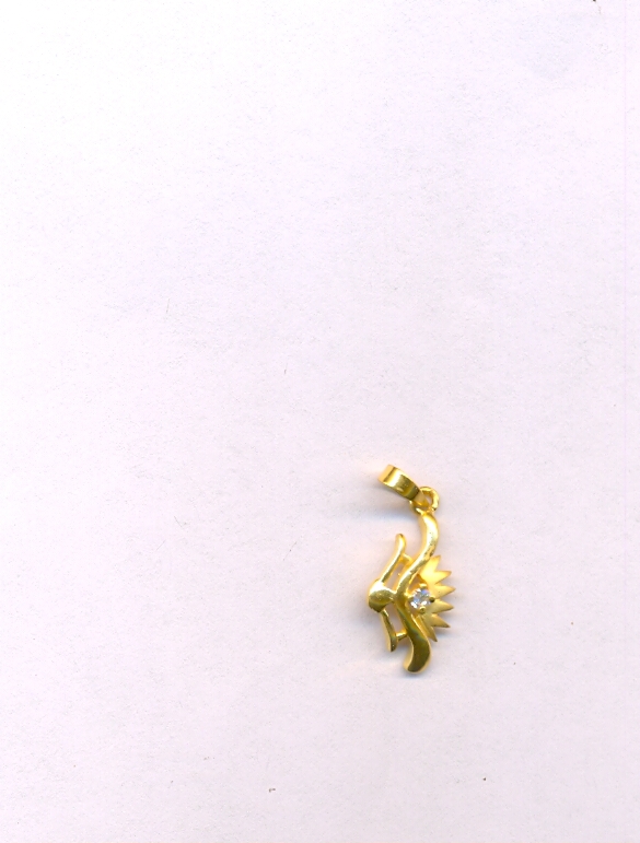 GOLD PENDENT CASTING FANCY