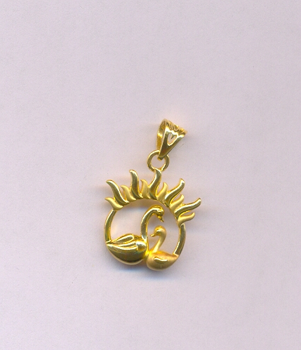 GOLD PENDENT CASTING FANCY