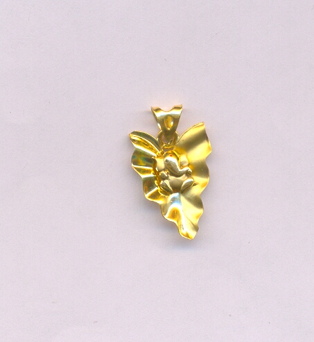 GOLD PENDENT CASTING FANCY