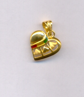 GOLD PENDENT CASTING FANCY