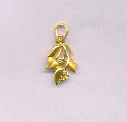 GOLD PENDENT CASTING FANCY