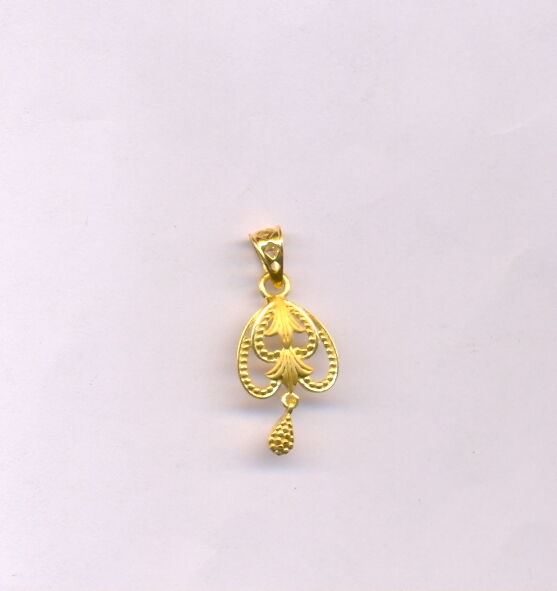 GOLD PENDENT CASTING FANCY