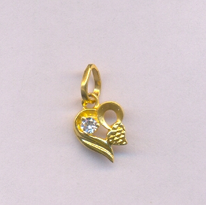 GOLD PENDENT CASTING FANCY