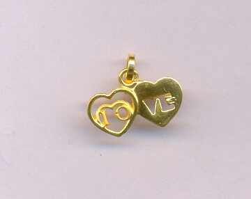 GOLD PENDENT CASTING FANCY